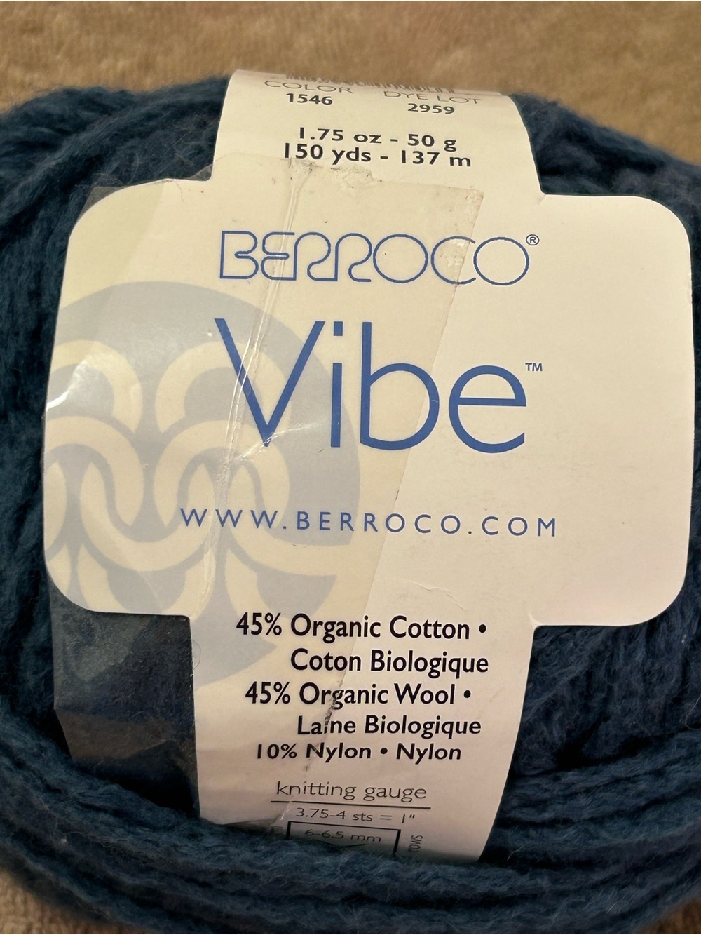 Berroco Vibe-Harbor Blue